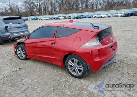 2012 Honda Cr-Z z USA, uszkodzony, nr VIN JHMZF1D45CS002262